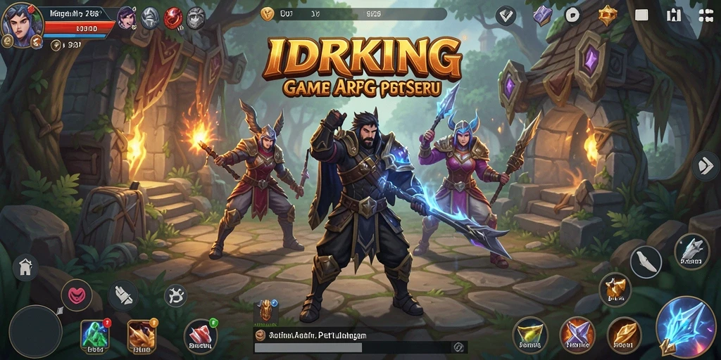 Tangkapan layar menunjukkan aksi gameplay ARPG yang mendebarkan.