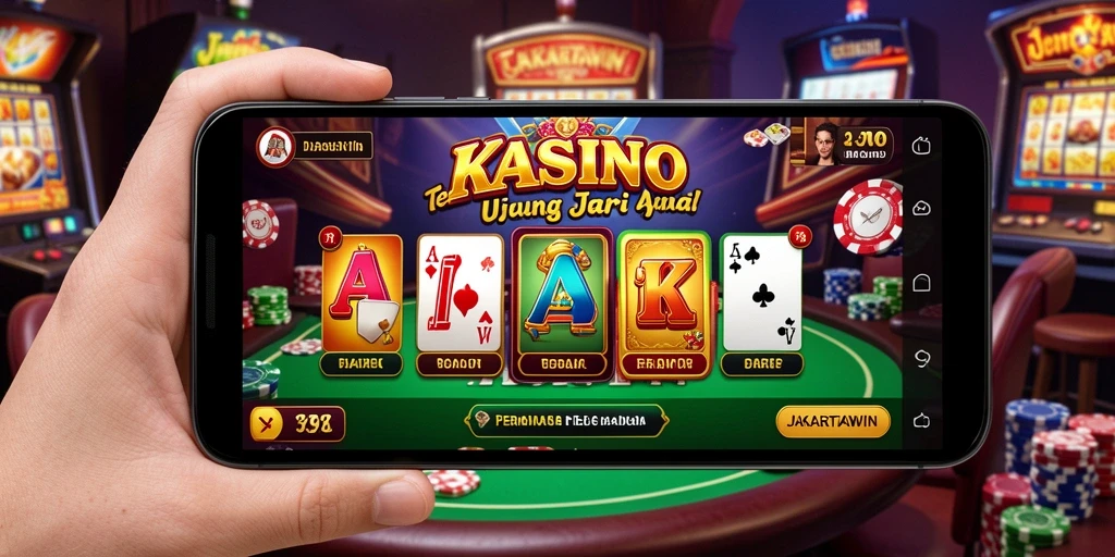 Tampilan gameplay menarik di JAKARTAWIN yang memukau.