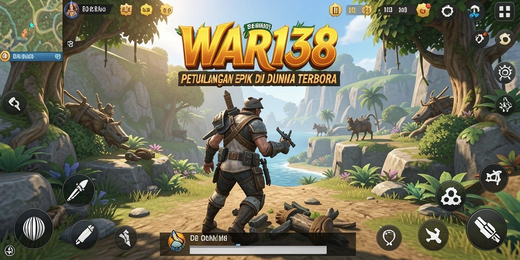 Menampilkan gameplay seru di dunia petualangan yang luas.
